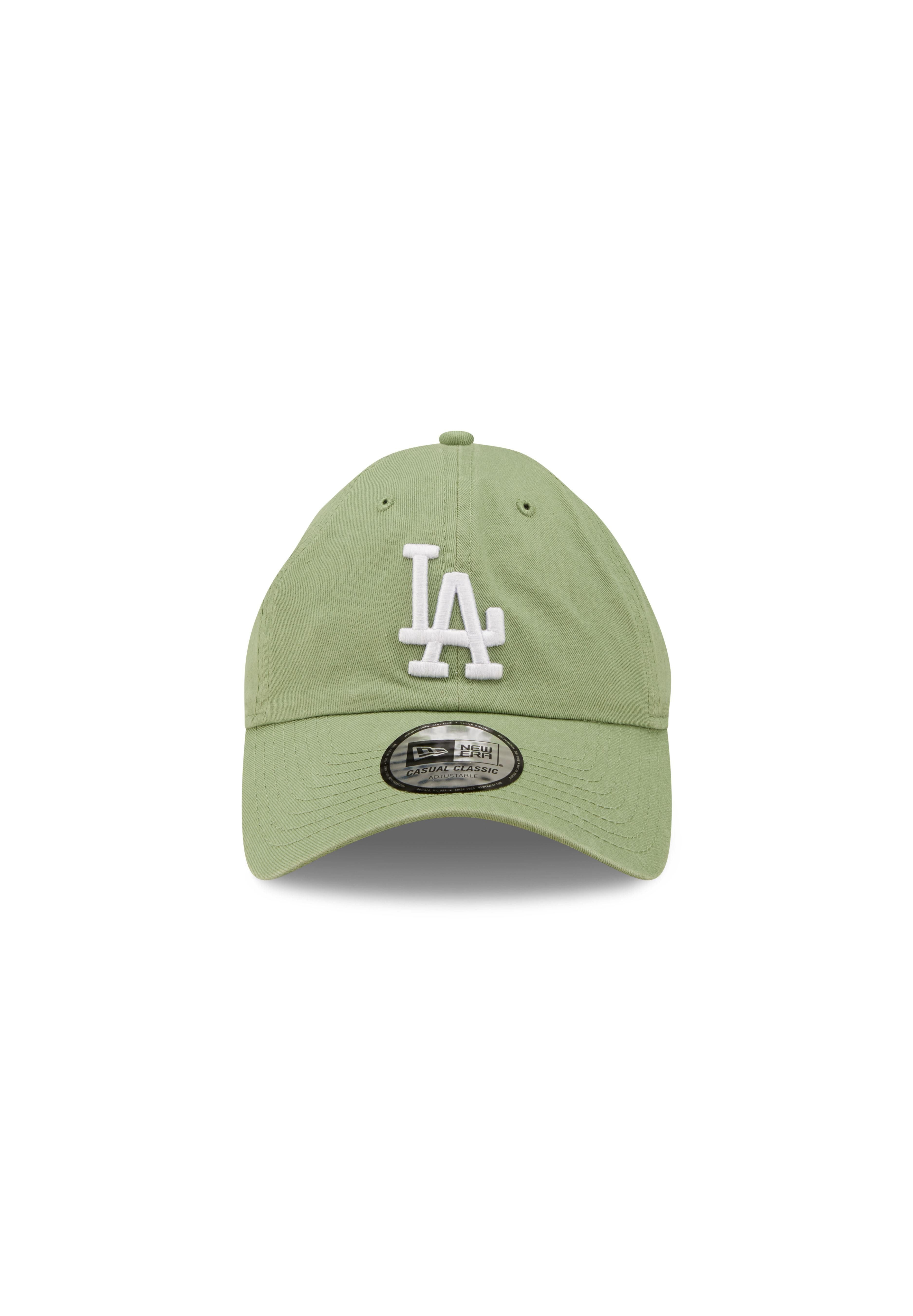 New Era Baseball Cap Los Angeles Dodgers MLB Washed Grün Verstellbare 9Twenty Casual Classi (1-St)
