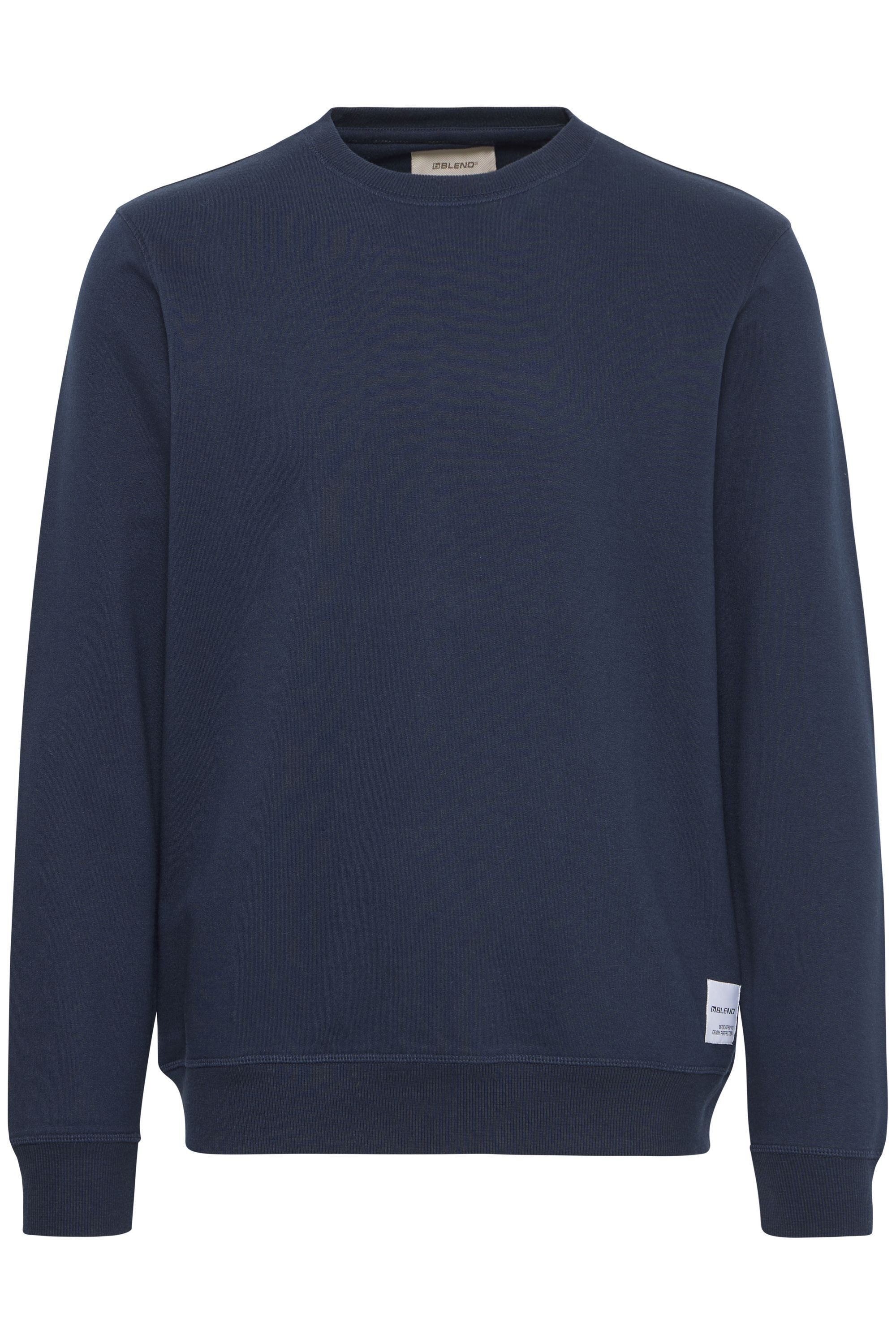 Blend Rundhalspullover BHMBHANDERS Klassischer Sweatpullover mit Rundhalsau günstig online kaufen