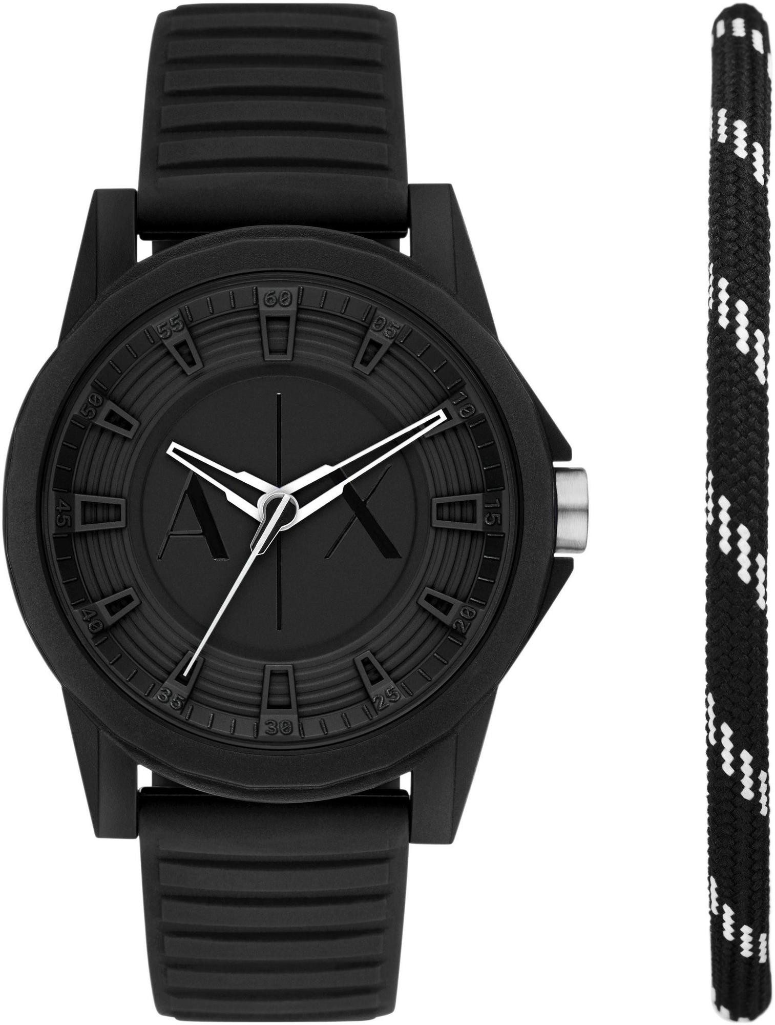 ARMANI EXCHANGE Quarzuhr OUTERBANKS GIFT SET