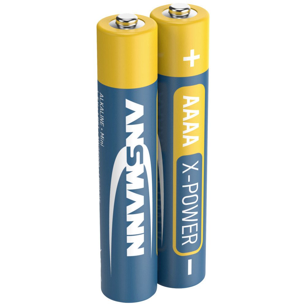 ANSMANN AG Ansmann X-Power Mini (AAAA)-Batterie Mini (AAAA) Alkali-Mangan 1.5 V Batterie
