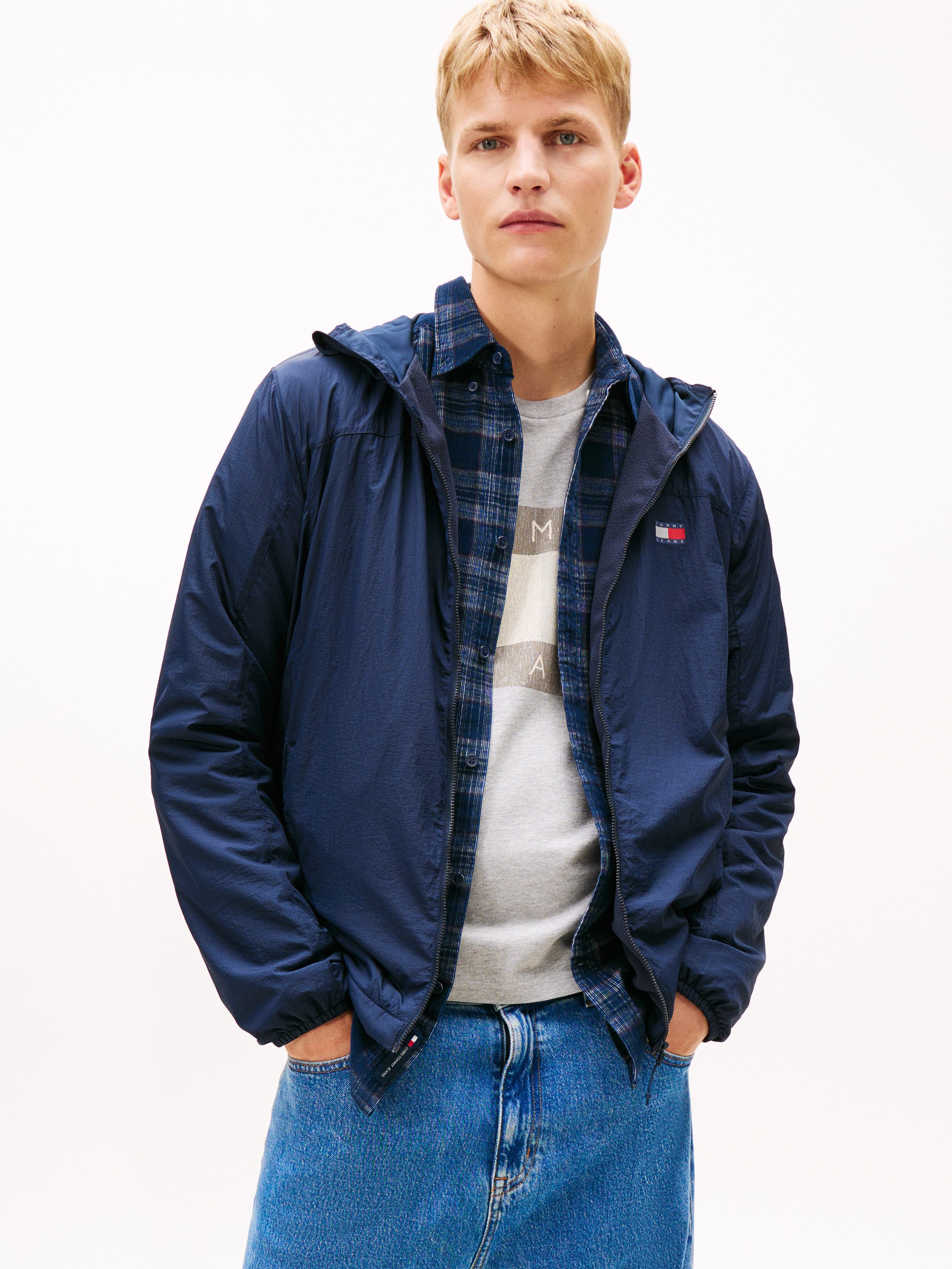 Tommy Jeans Collegejacke TJM FLEECE CHICAGO