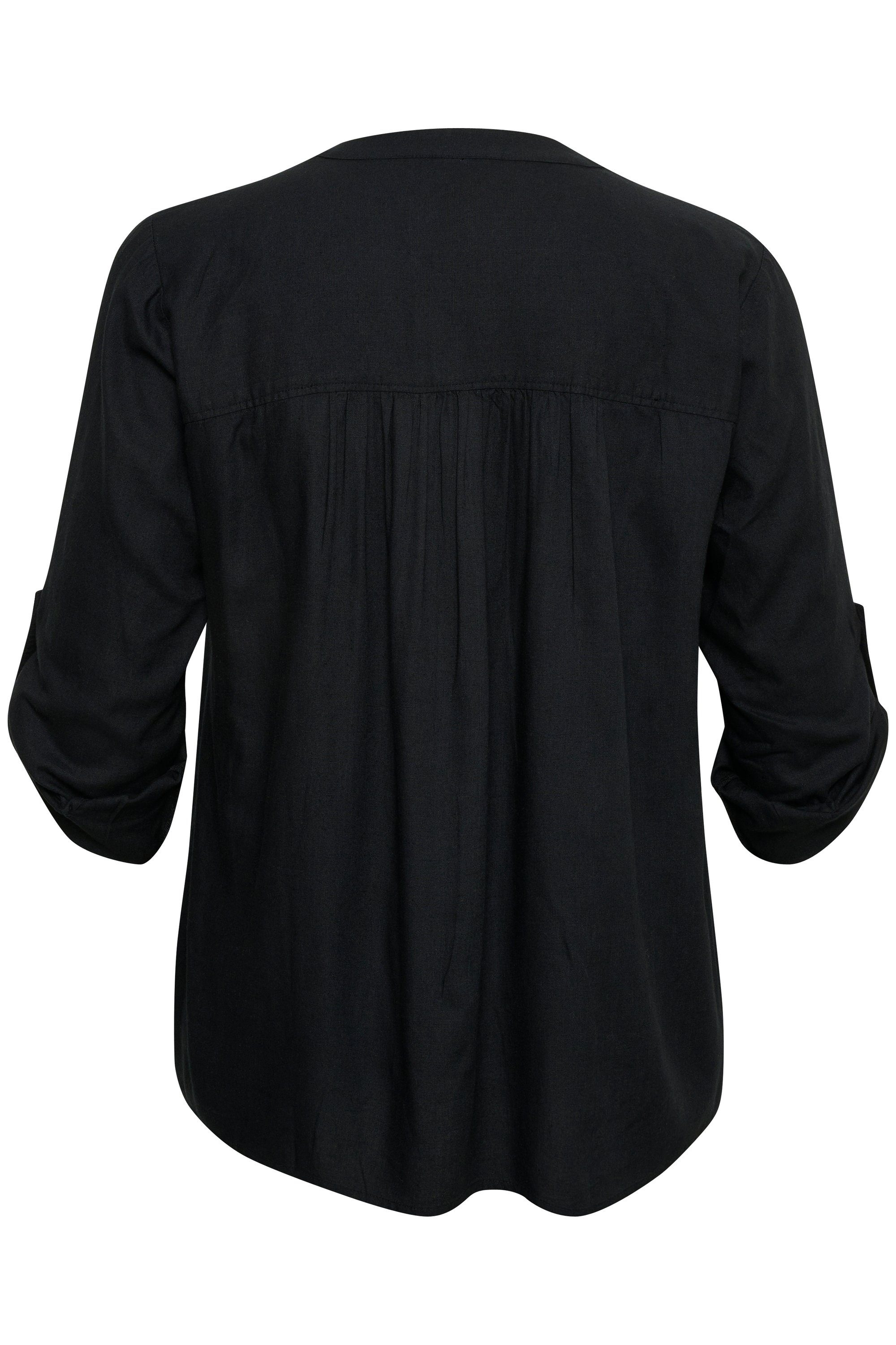 KAFFE Curve Langarmbluse Langarm-Bluse KCmille Große günstig online kaufen
