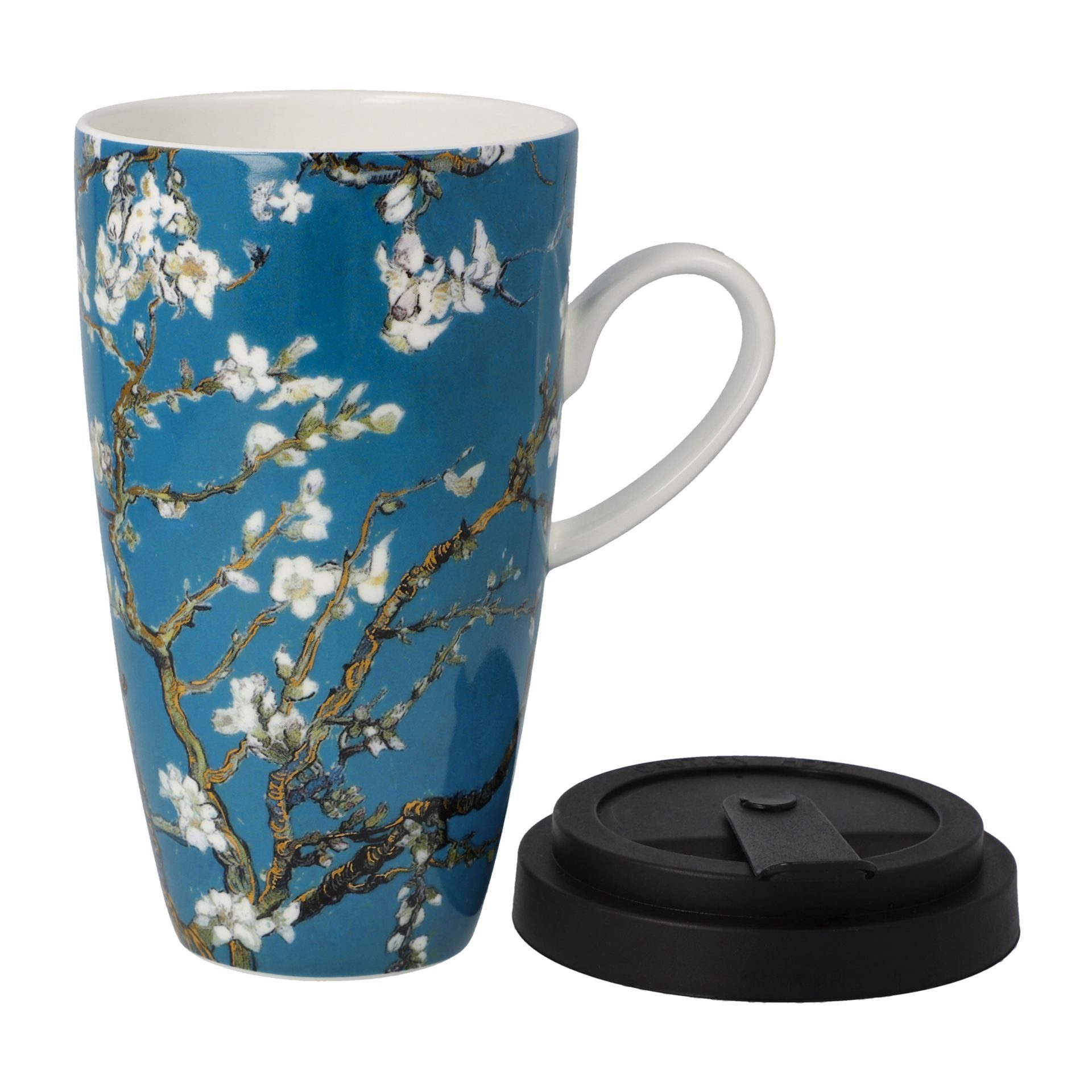 Goebel Tasse Mandelbaum 8.5x15x12.5 cm, Porzellan, Spülmaschinengeeignet; Mikrowellengeeignet