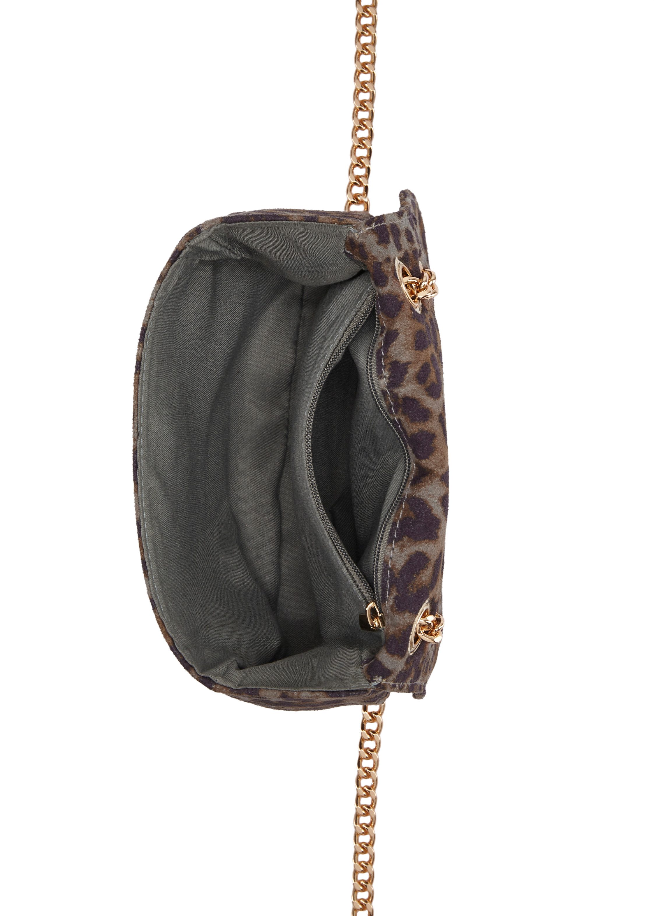 Vivance by Lascana Umhängetasche, Minibag, Handtasche, Henkeltasche, Crossbody Bag, Leo-Optik VEGAN – Bild 4 von 5