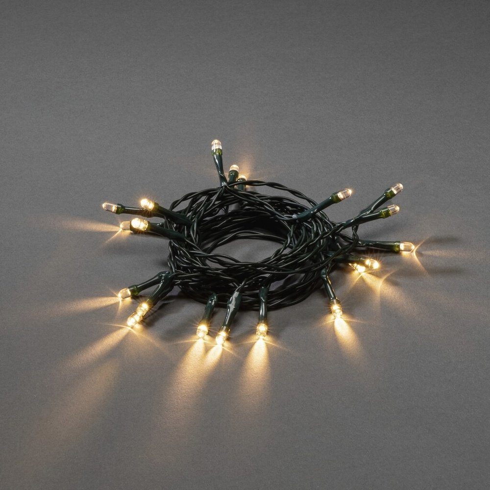 KONSTSMIDE Lichterkette Konstsmide 1408-100 Lichterketten mit Batterien Innen batteriebetrie, 20-flammig