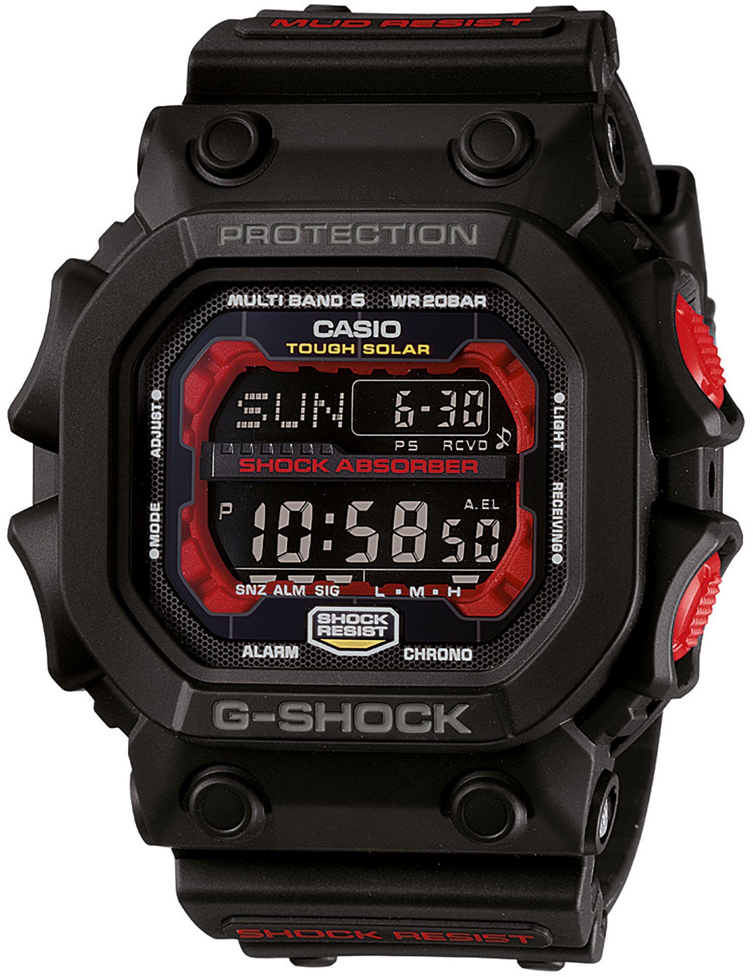 CASIO G-SHOCK Funkchronograph GXW-56-1AER, Solar, Automatischer Kalender