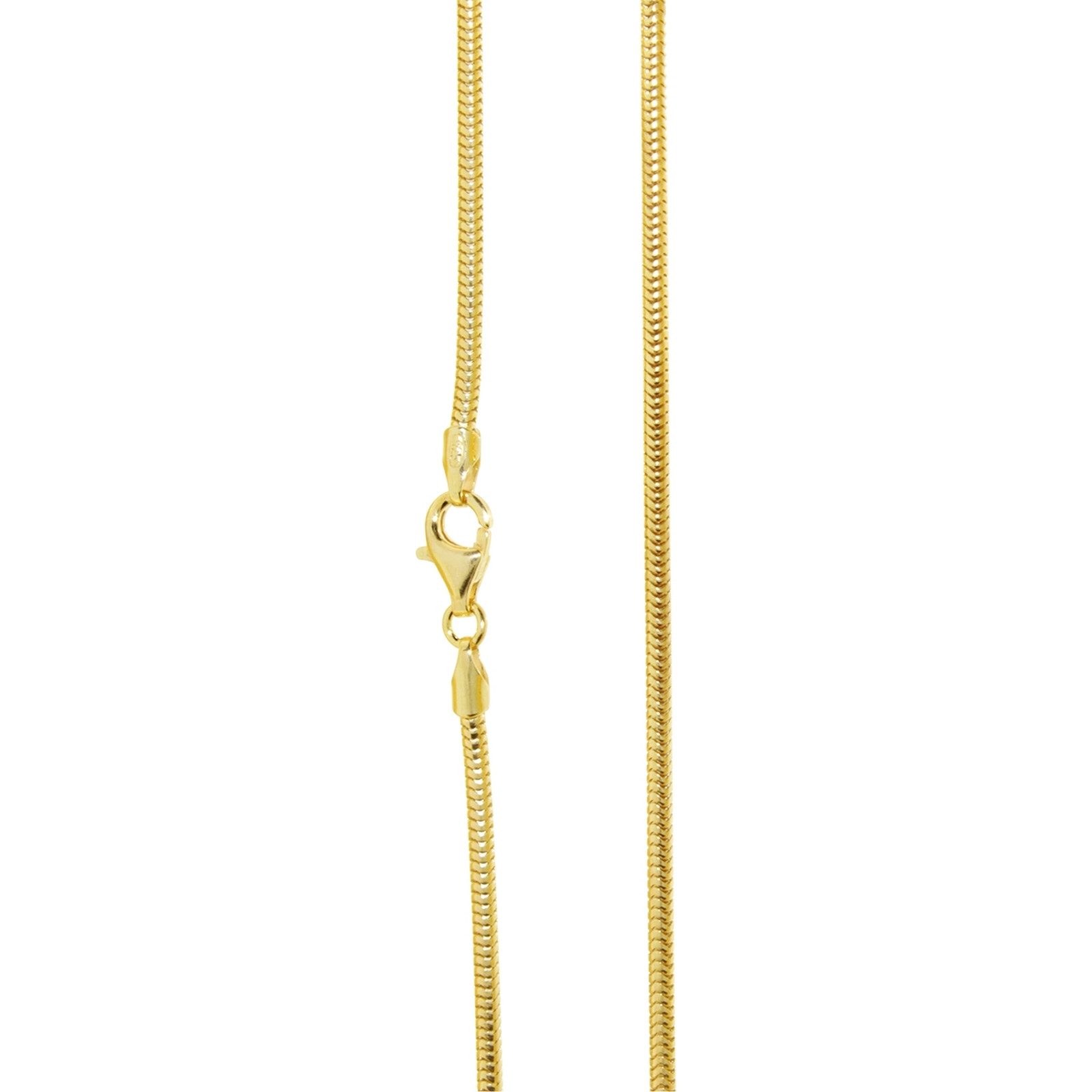 OSTSEE-SCHMUCK Silberkette Ostsee-Schmuck Kette Schlange 2,0 günstig online kaufen