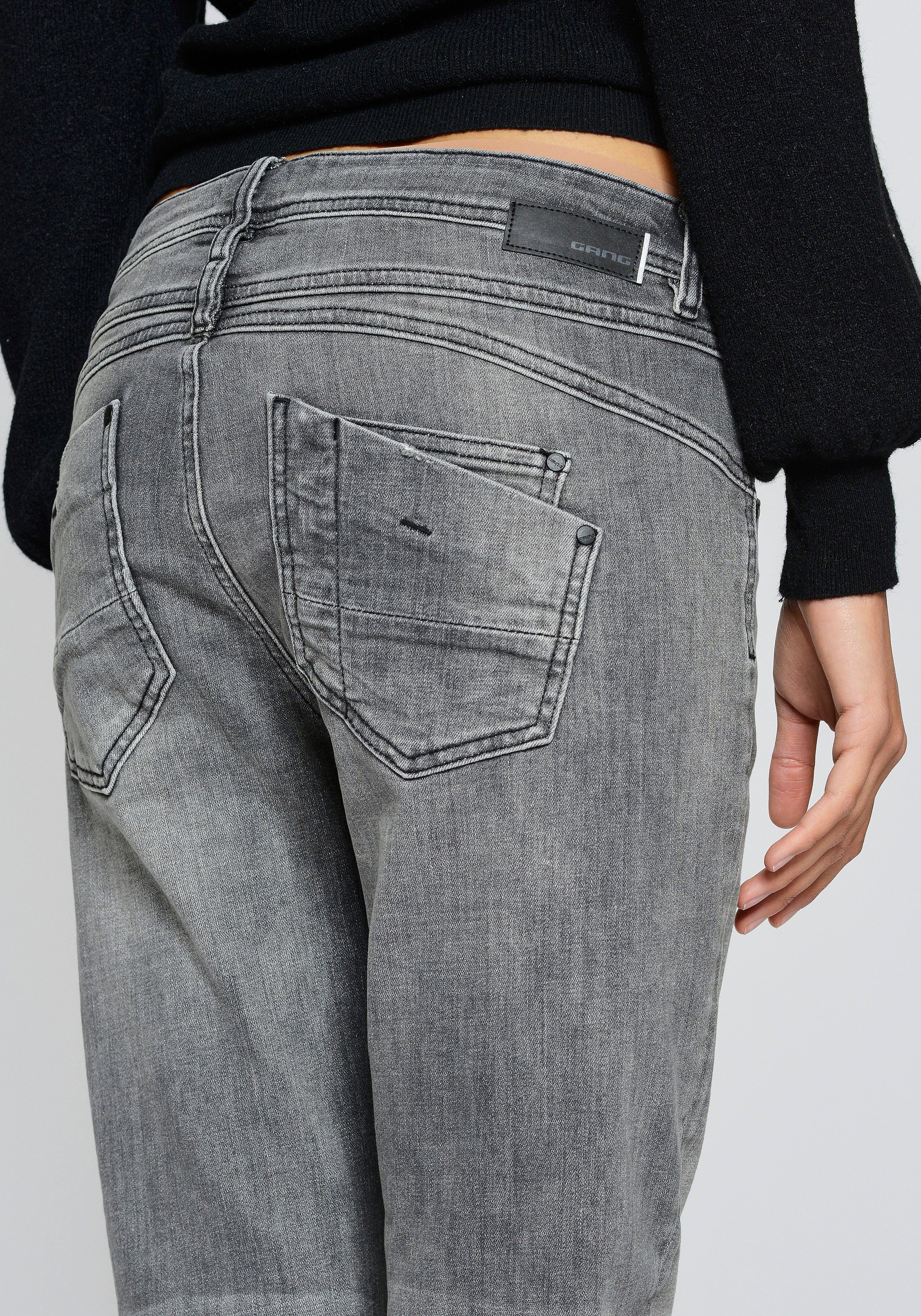 GANG Relax-fit-Jeans 94AMELIE mit Used-Effekten – Bild 4 von 5