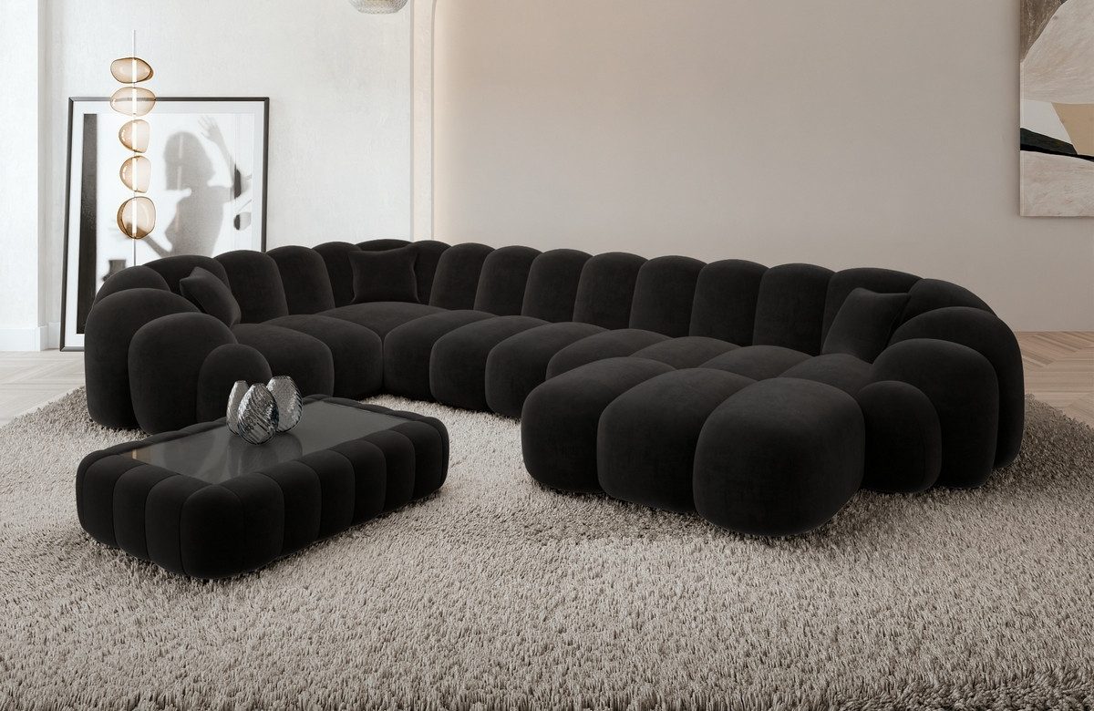 Sofa Dreams Sofa Rajada U Form Stoff günstig online kaufen