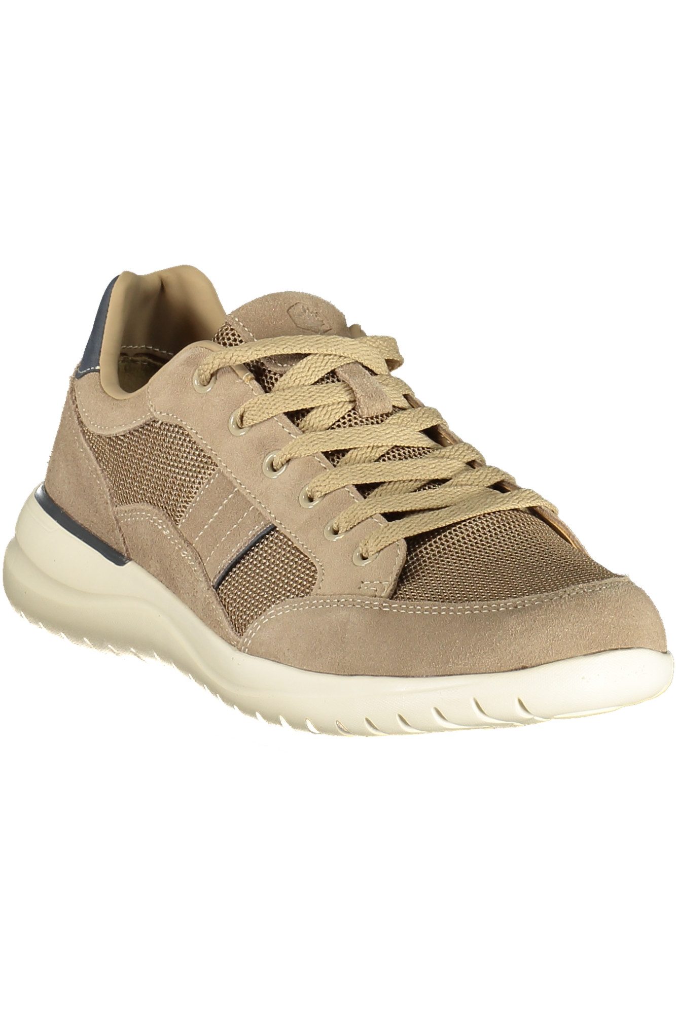 LUMBERJACK Sneaker Bequemer Herrensneaker in Beige-Blau mit