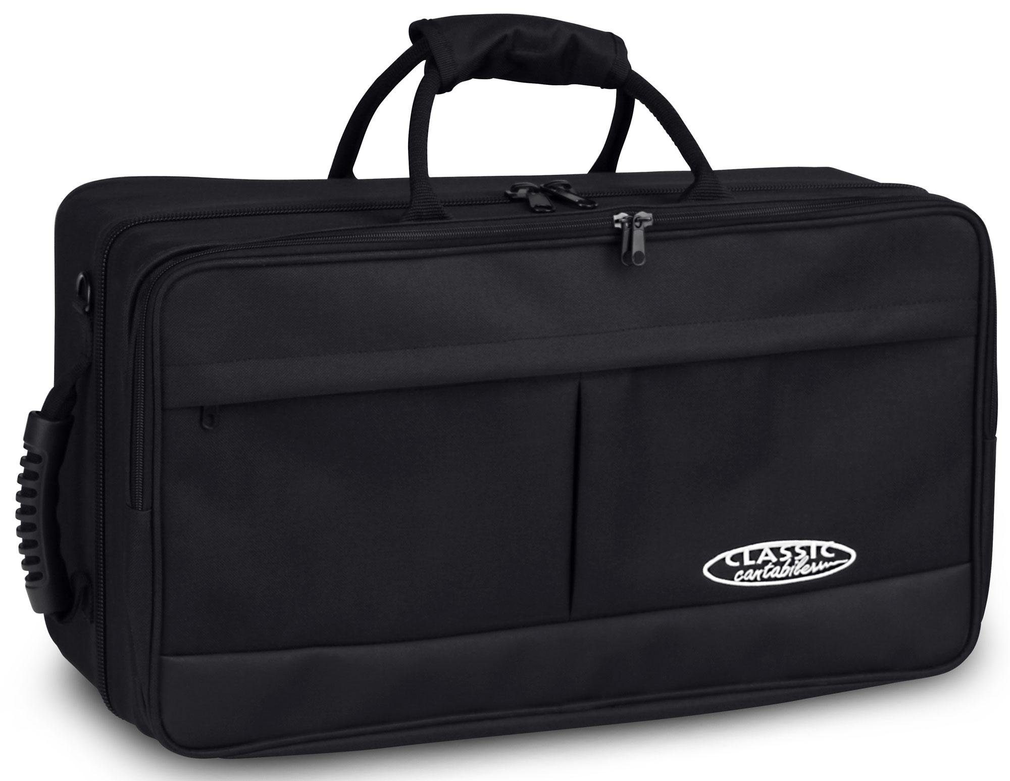 Classic Cantabile Trompete TRB-2 Tasche für 2 Trompeten, Reiß- und wasserfestes Außengewebe