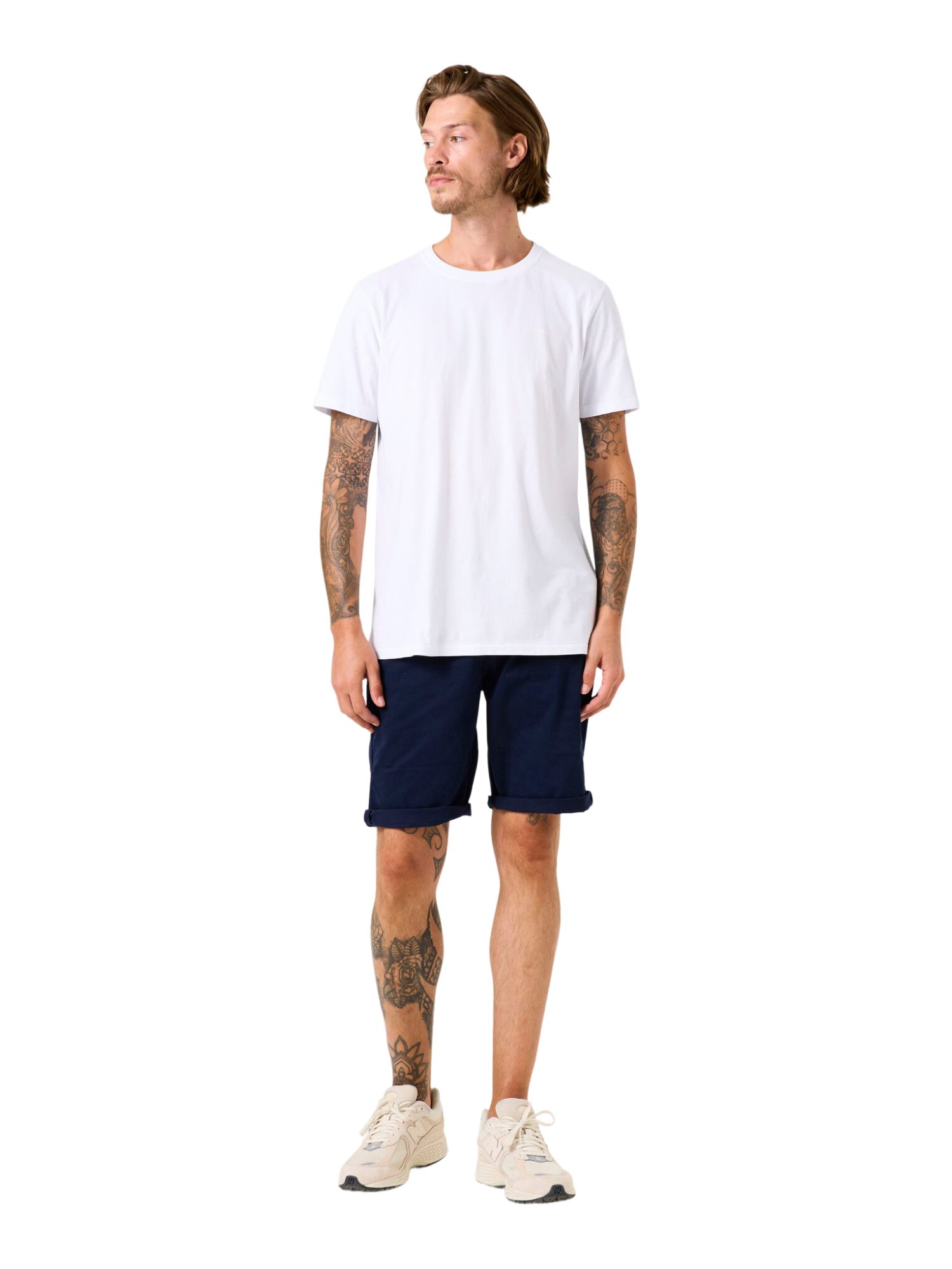 Garcia Bermudas blau, Casual, Baumwolle, Unifarben, Regular Fit, Mittel