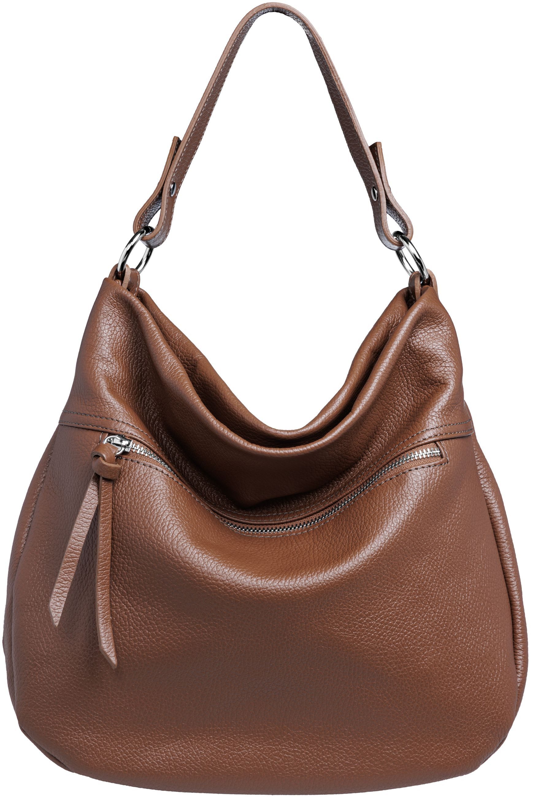 Caspar Schultertasche Damen Leder Schultertasche Mini günstig online kaufen