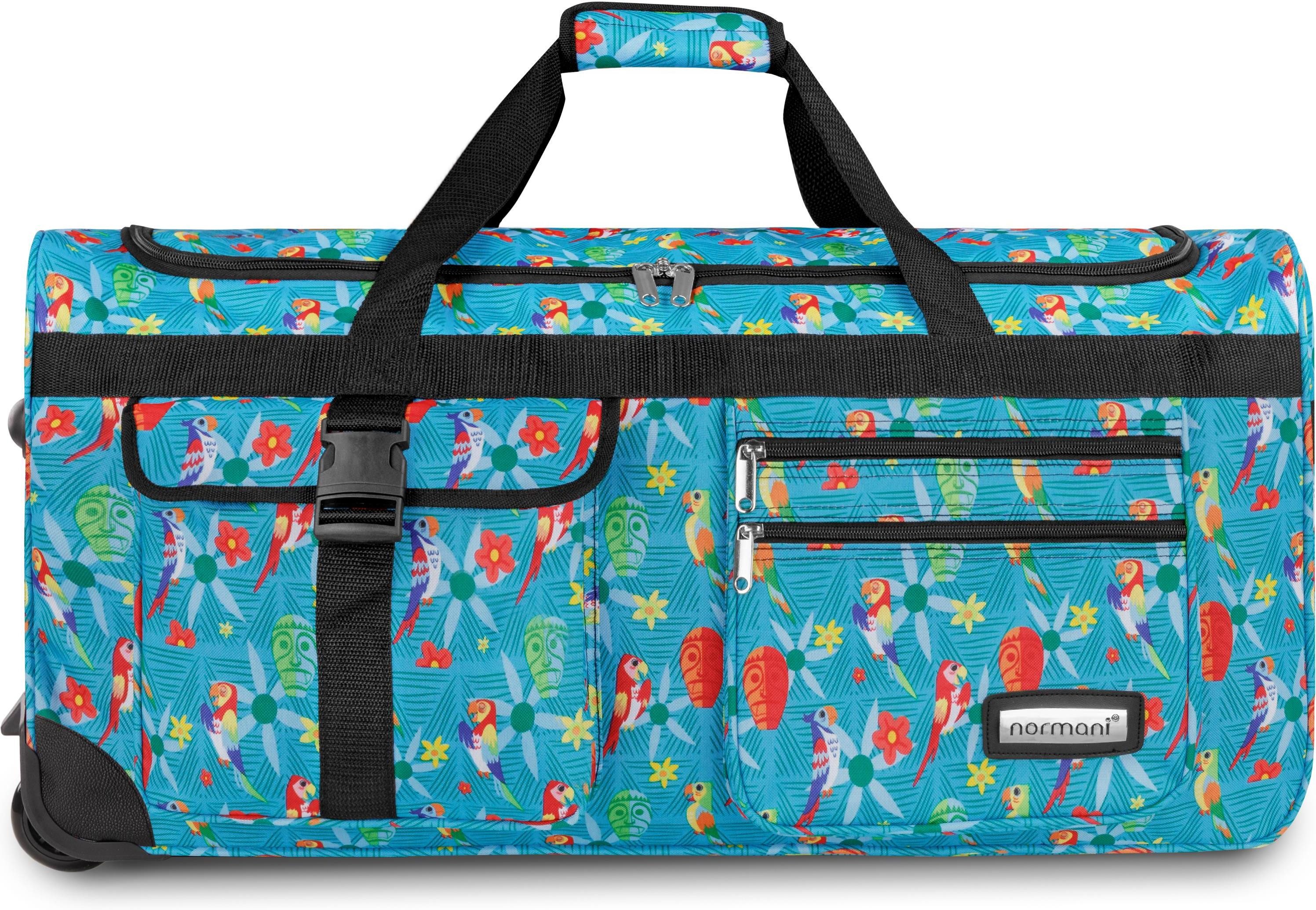 normani Reisetasche Reisetasche mit 3 Rollen 80 Liter, Trolley mit leichtlä günstig online kaufen