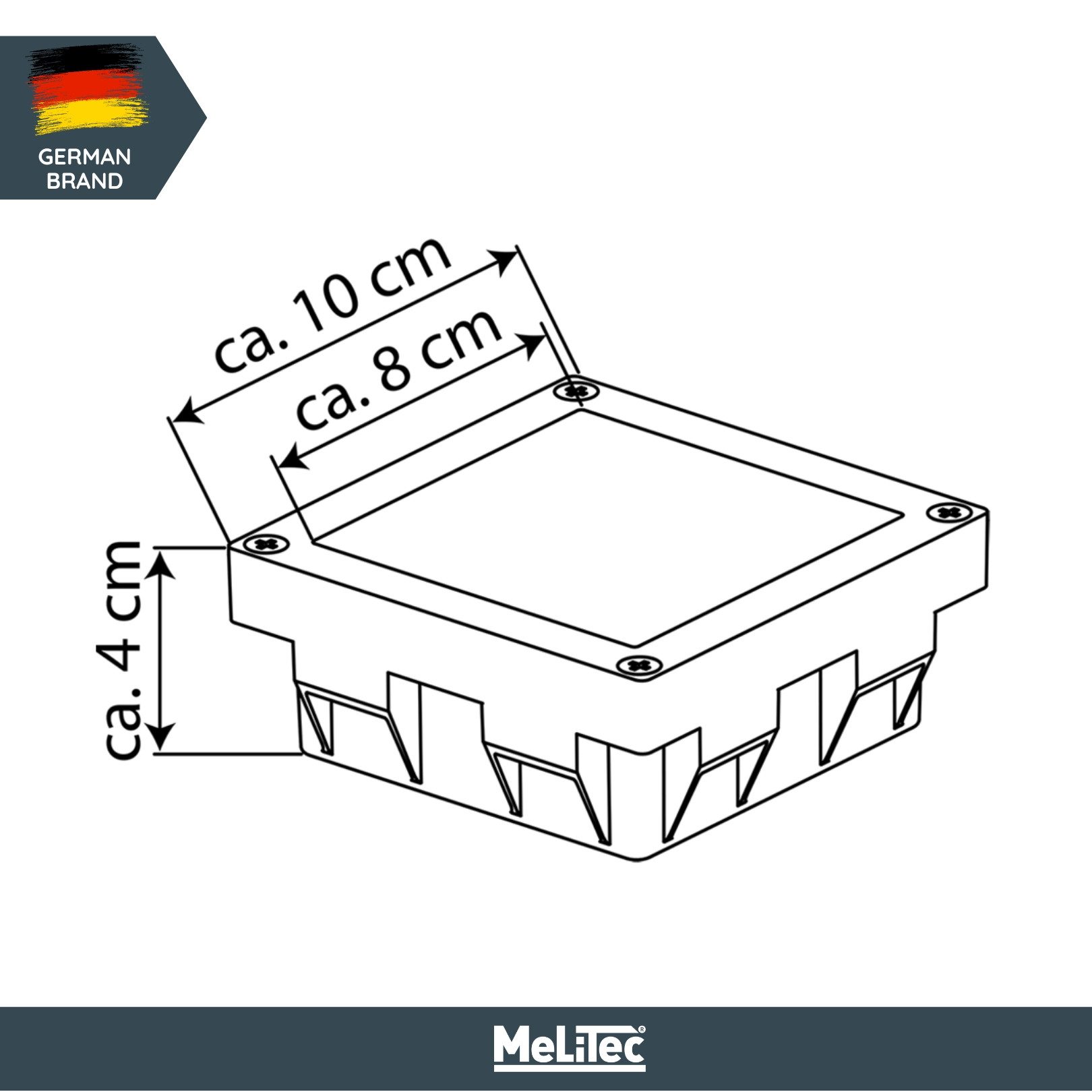 MeLiTec Bodenleuchte 3er Set Solar-Bodeneinbauleuchte SEL05