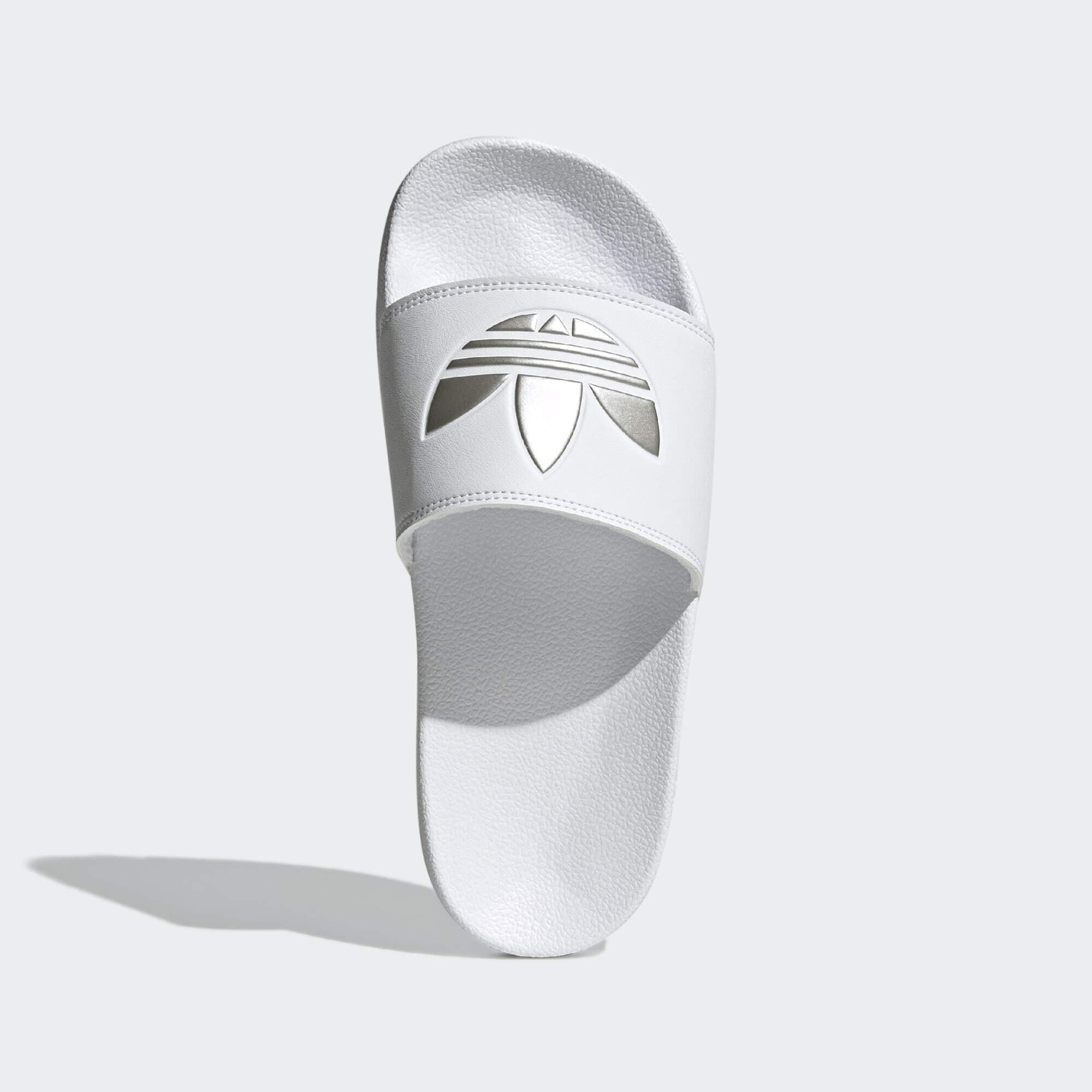 adidas Badesandale Silver Originals Cloud White / ADILETTE Matte Cloud LITE White /