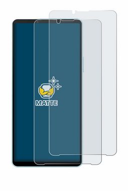 BROTECT Schutzfolie für Sony Xperia 10 VI, Displayschutzfolie, 2 Stück, Folie matt entspiegelt