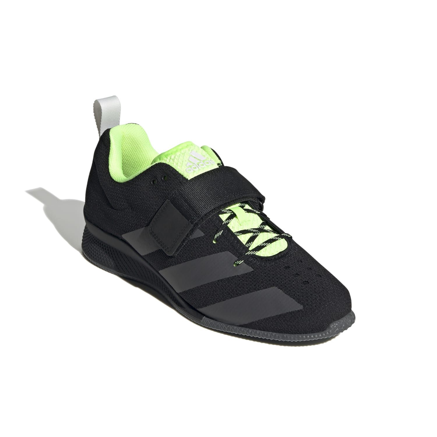 adidas Performance Adipower II (Gewichtheberschuh) schwarz/grün Herren Fitn günstig online kaufen