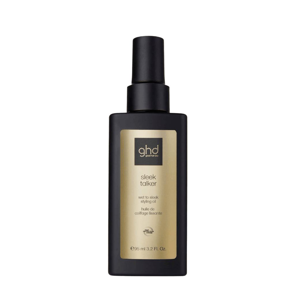 GHD Haarstyling-Liquid ghd Sleek Talker Stylingöl 95 ml – Anti Frizz Haaröl mit Hitzeschutz &, 1-tlg., Haargel - Paste