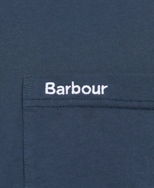 Barbour T-Shirt Herren T-Shirt LANGDON Tailored Fit (1-tlg)