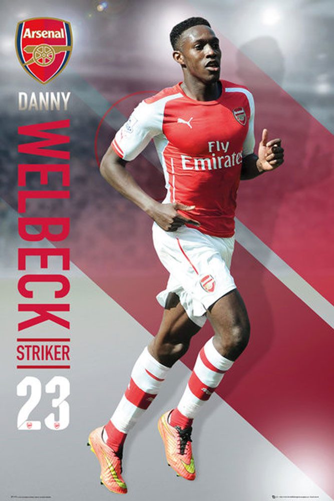 Poster Fußball - Poster - Arsenal - Welbeck 14/15