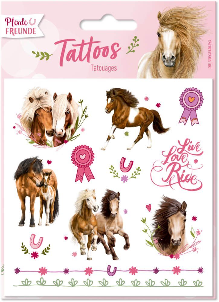 COPPENRATH DIE SPIEGELBURG Kindertattoo Tattoos - Pferdefreunde
