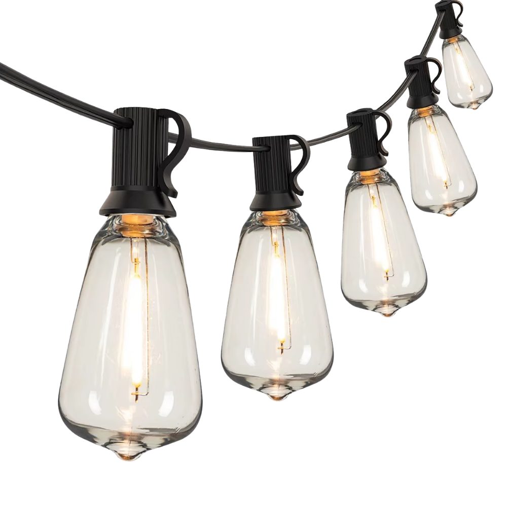 Athlix LED-Lichterkette ST38 LED-Lichterkette für den Außenbereich, dimmbar, wasserdicht, bruchsicher, sicheres Handling