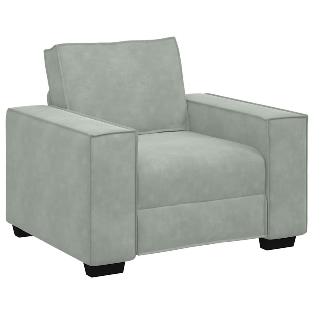 vidaXL Sofa Sessel Hellgrau 60 cm günstig online kaufen