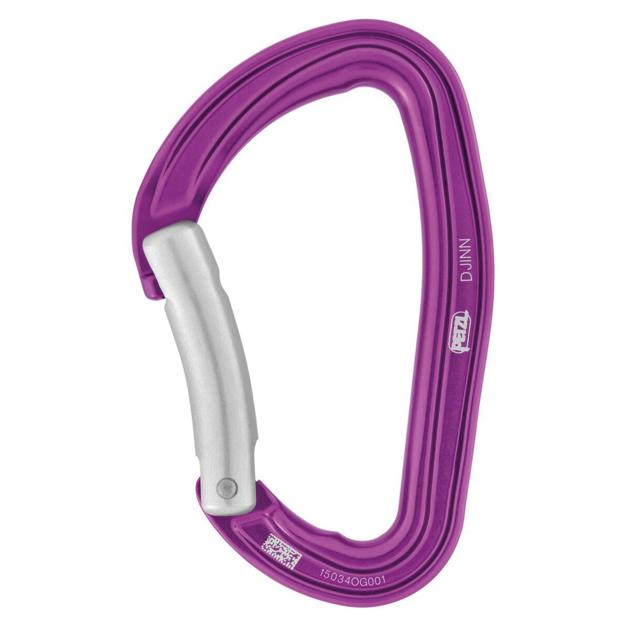 Petzl Karabiner Karabiner DJINN gebogen - Violet