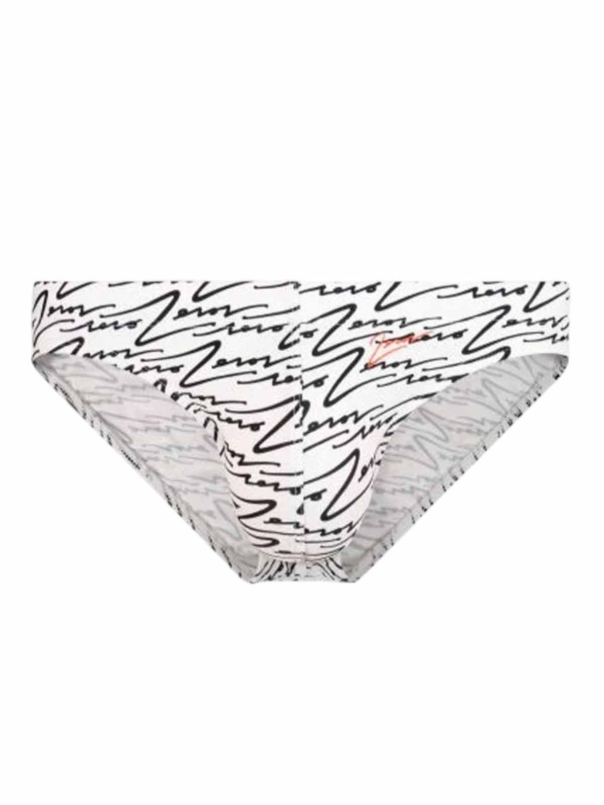 2eros Badehose 2Eros V20 Signature Print Swim Brief B&W günstig online kaufen