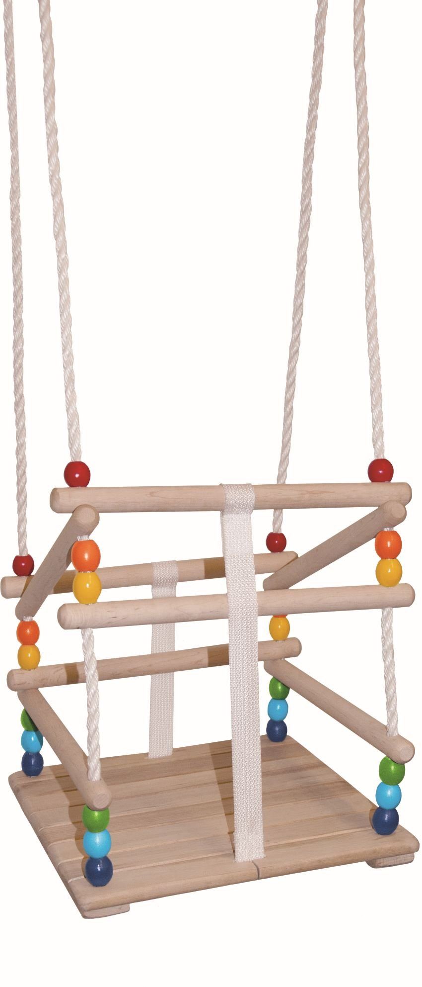 Woodyland Einzelschaukel 10315 Babyschaukel mit Gitter. Ab 1 Jahr bis 30kg günstig online kaufen