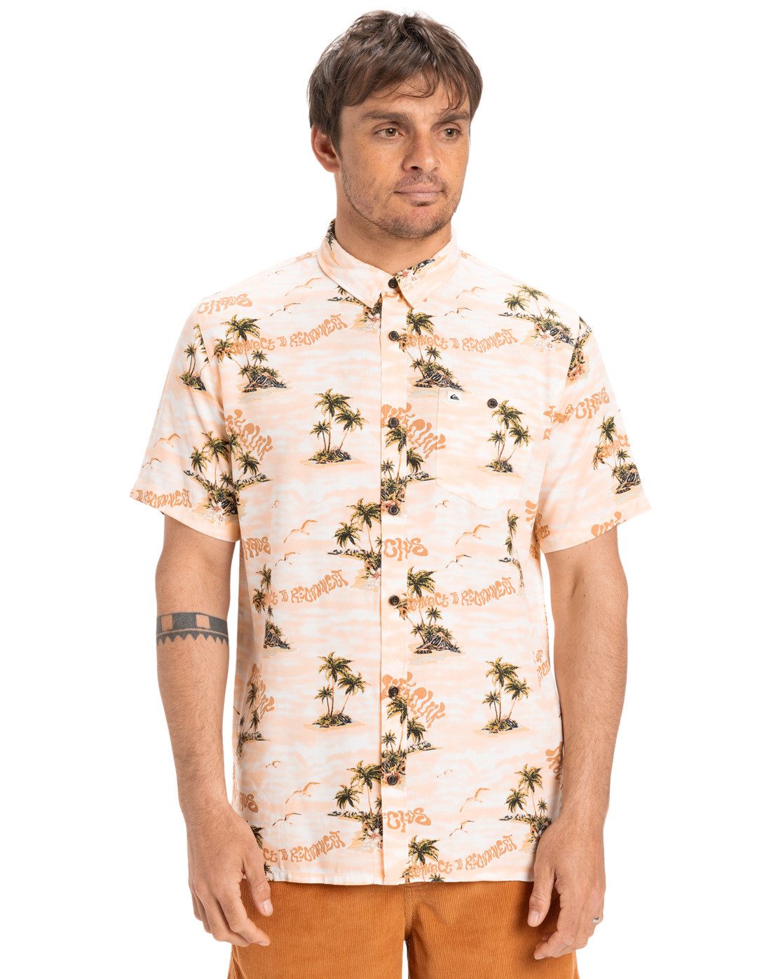 Quiksilver Kurzarmhemd Safe Paradise