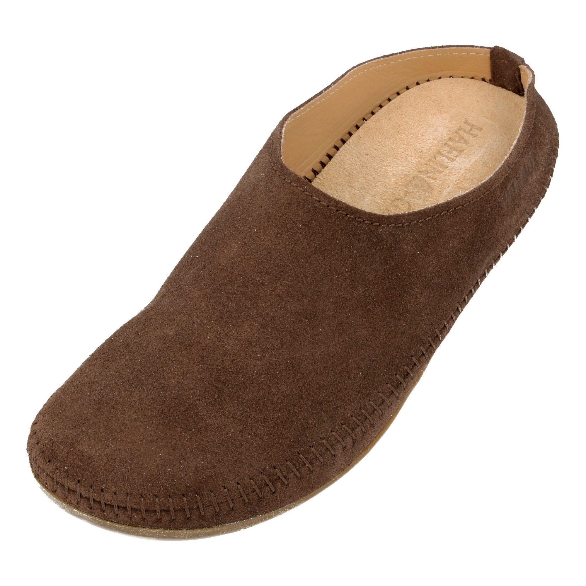 Haflinger Everest Softino Leder Pantolette Hausschuh Hausschuh