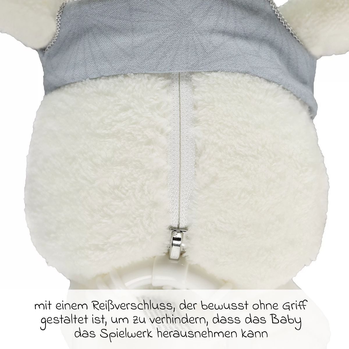 kindsgard Spieluhr Slumma - Schaf - Blau, Baby Spieluhr Einschlafhilfe – Bild 5 von 5
