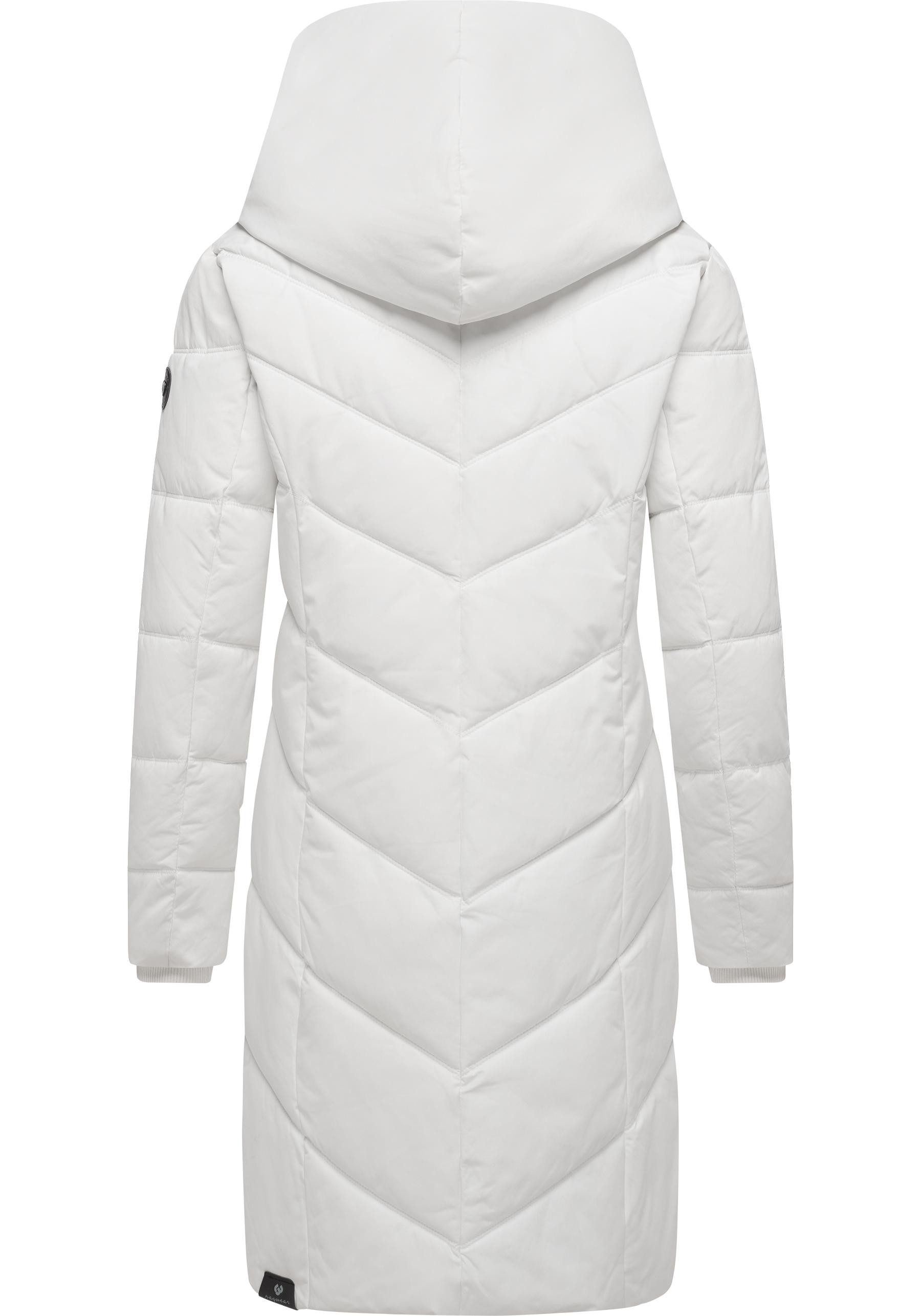 Ragwear Steppmantel Natalka stylischer, gesteppter Winterparka mit gefütterter Kapuze