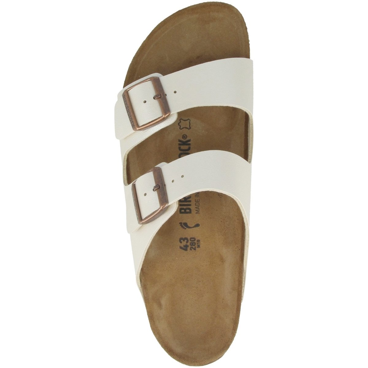 Birkenstock Arizona Birko-Flor Graceful schmal Damen Sandale Sandaletten, Sommerschuhe, Badeschuhe, Riemchen, Schlappen