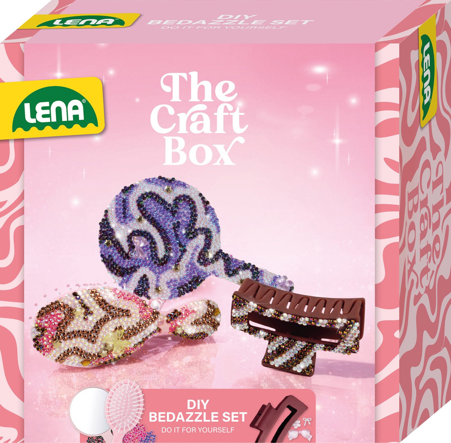 Lena® Kreativset The Craft Box, DIY Bedazzle Set