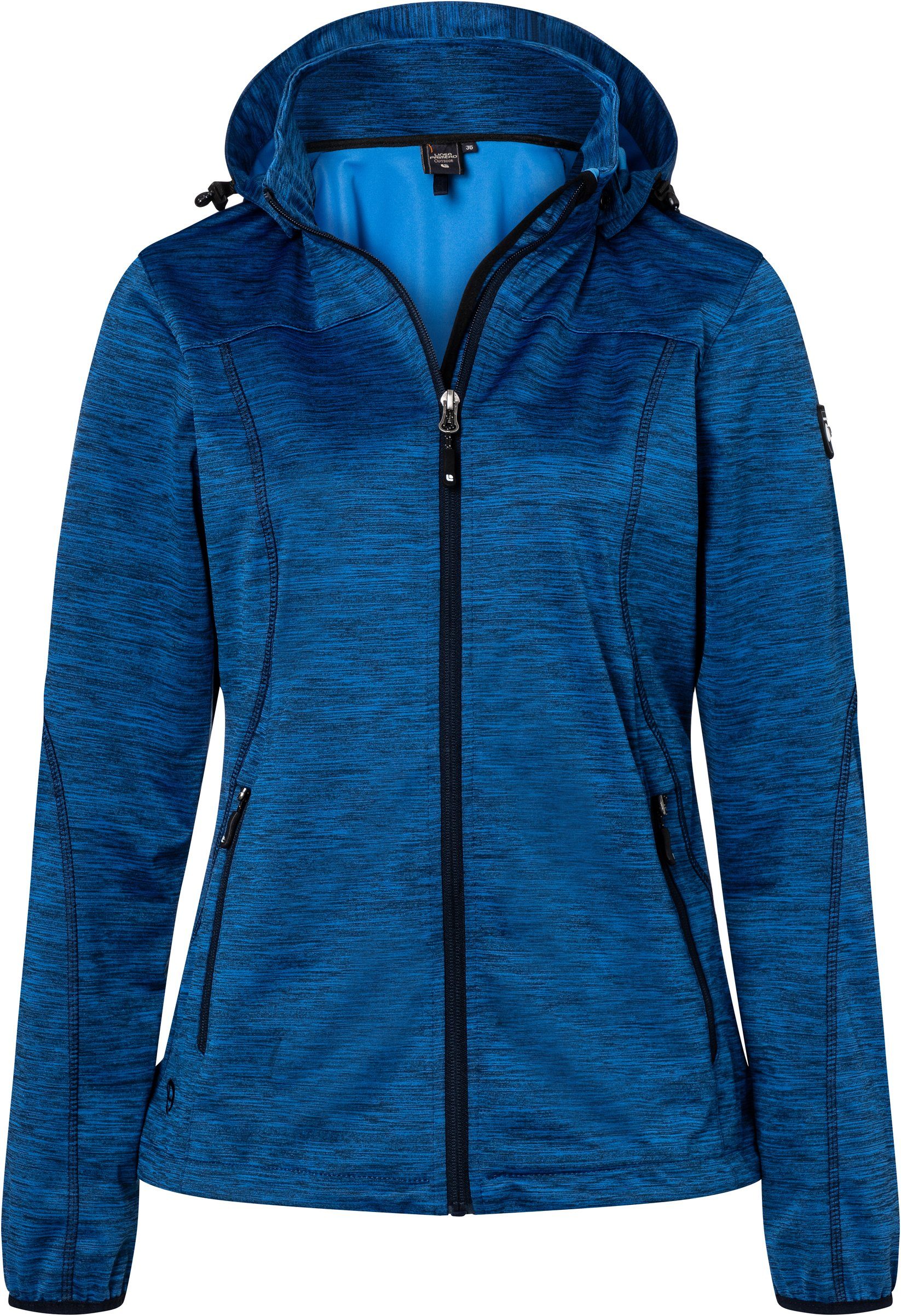 Kapuze Softshelljacke SISTERS DEPROC abnehmbarer PEAK mit Active