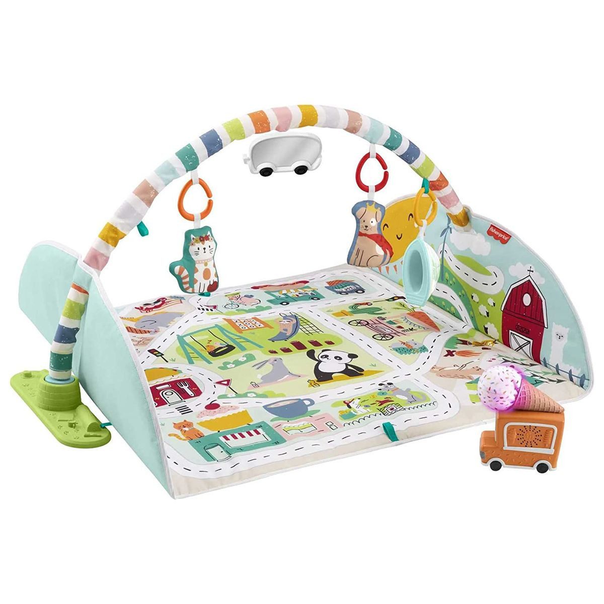 Mattel® Spielbogen Mattel GRV42 - Fisher-Price - Spieldecke mit Licht, Sound und Zubehör