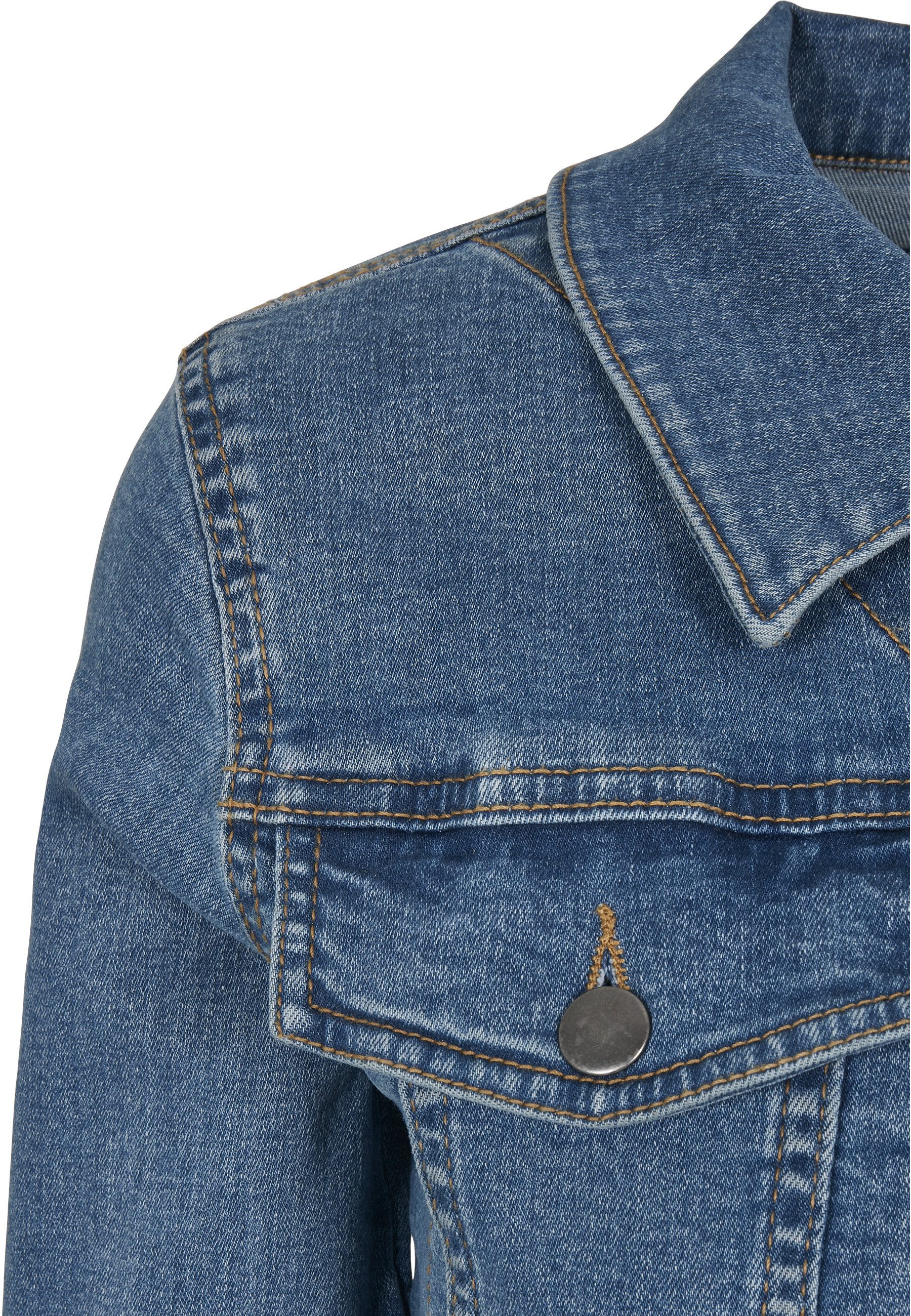 URBAN CLASSICS Jeansjacke Urban Classics Damen Ladies Organic Denim Jacket (1-St)