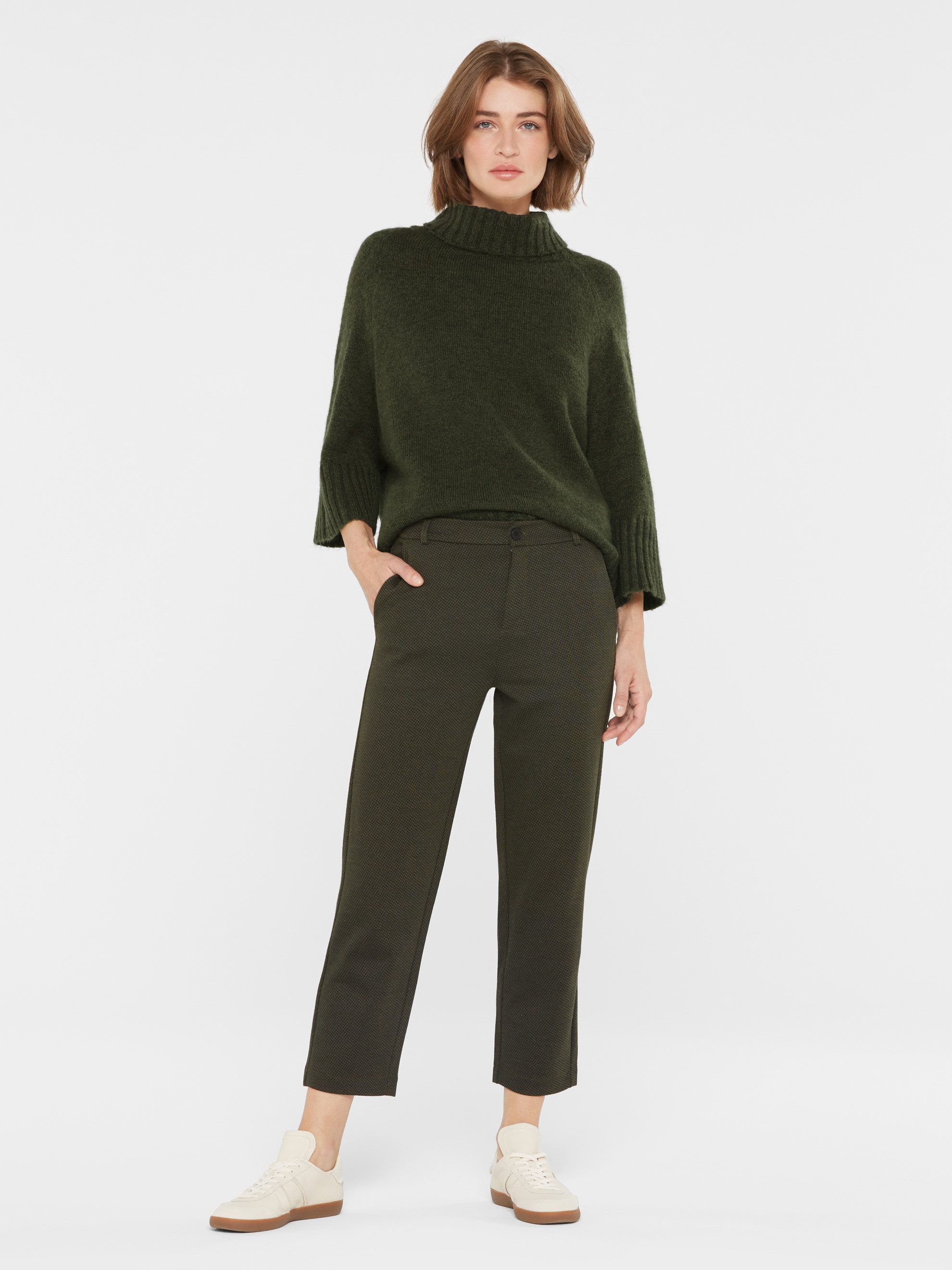 SENSES.THE LABEL Chinohose mit verkürztem Bein