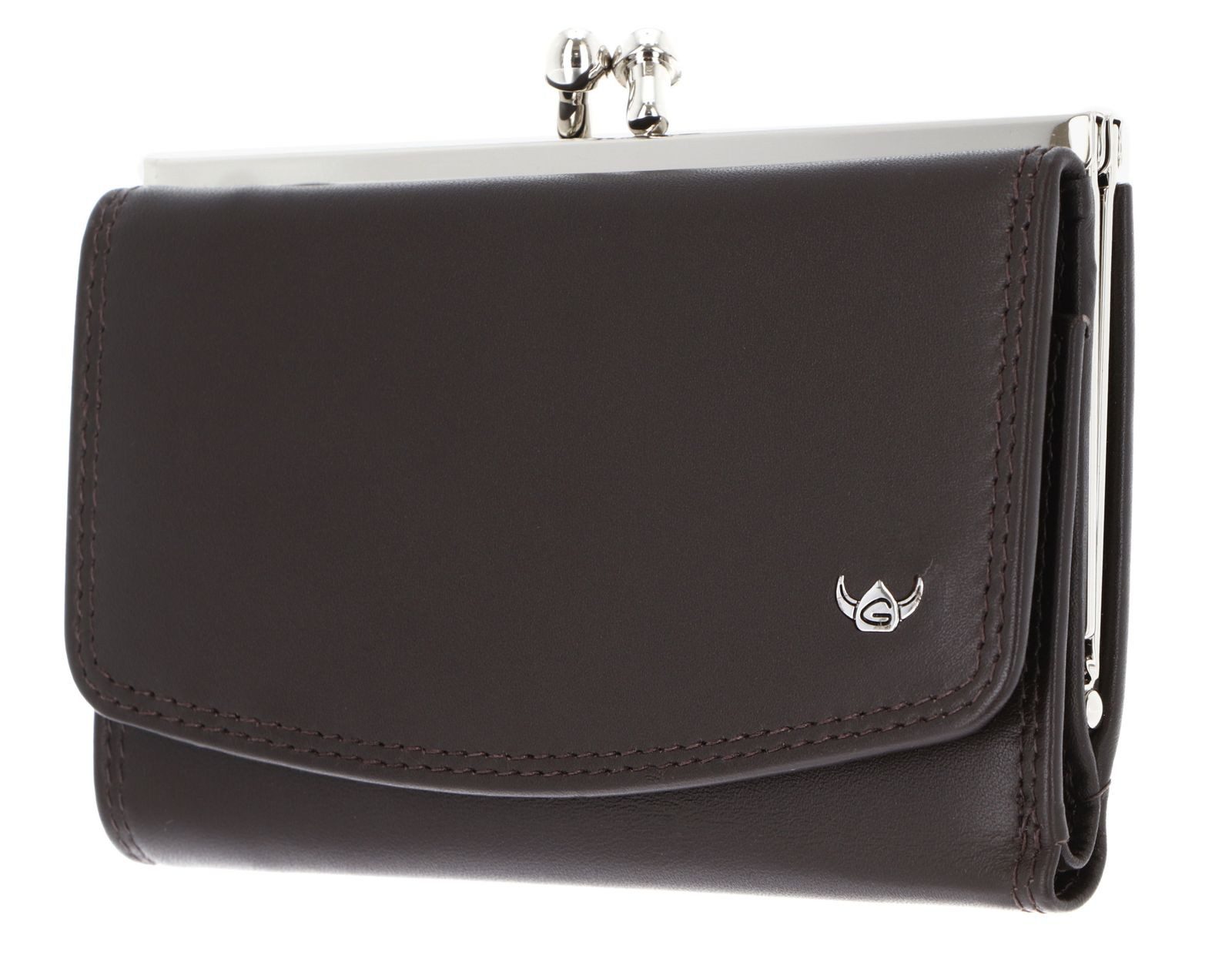 Golden Head Geldbörse Bügelbörse 2255, aus echtem Rindsleder mit RFID-Blocker Schutz