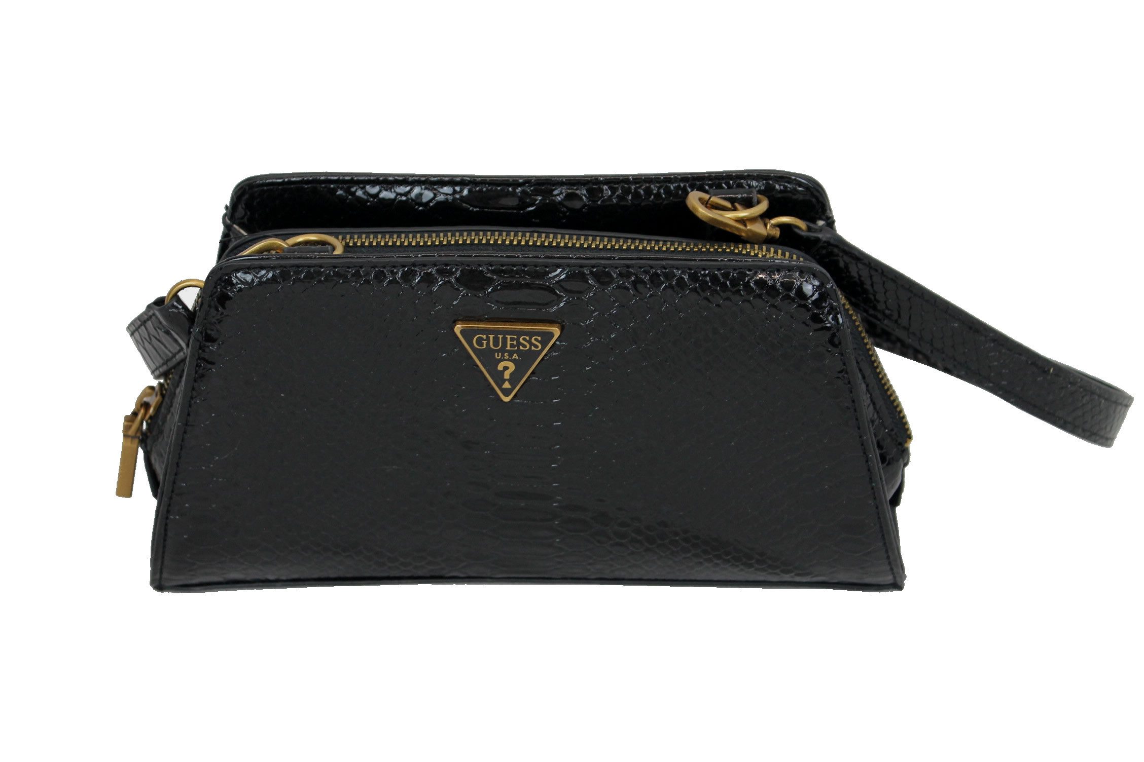 Umhängetasche Damen Annita Handtasche Umhängetasche Clutch, Crossbody Top Zip