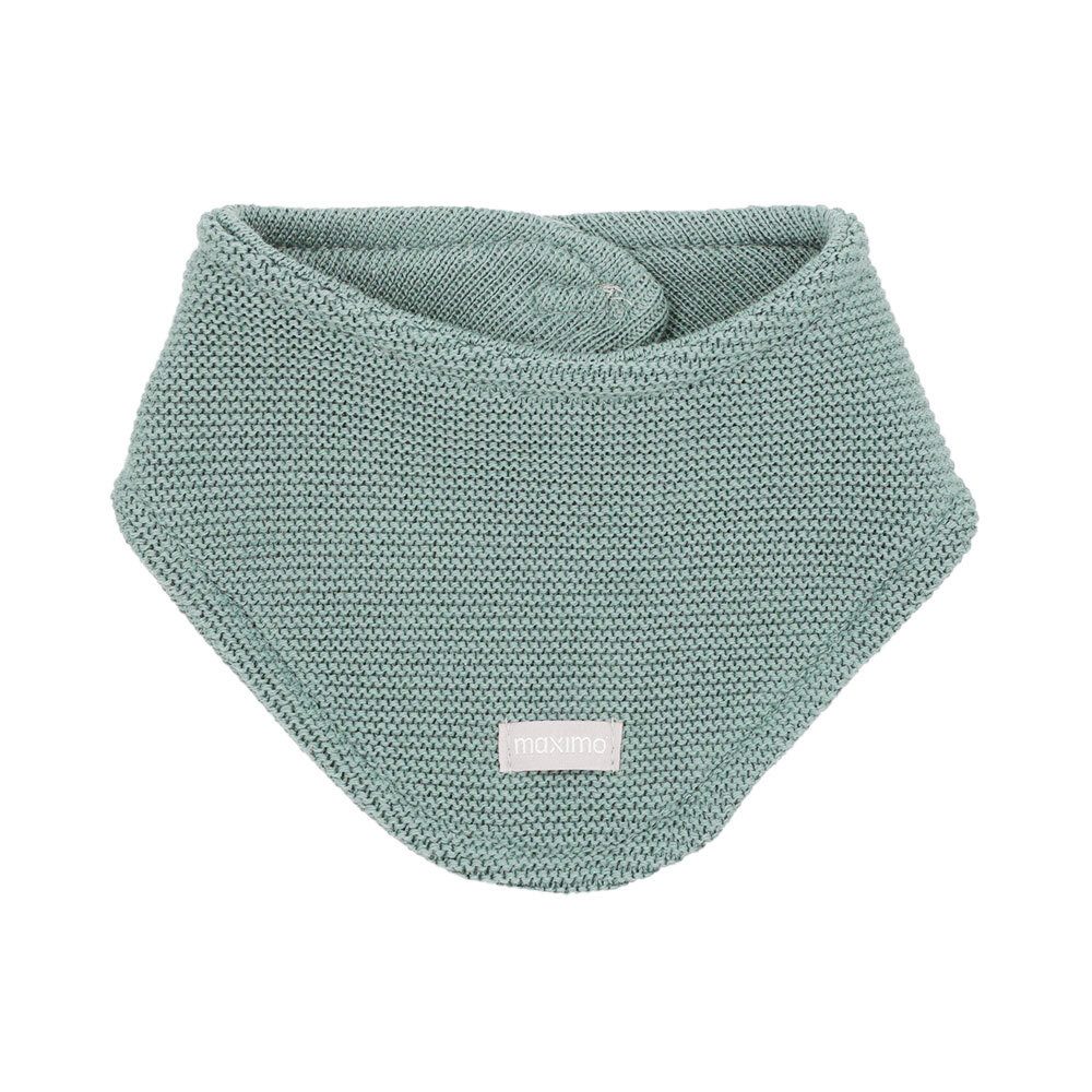 MAXIMO Halstuch BABY-Dreiecktuch, Strick Klettverschluß, Futter, (1-St)