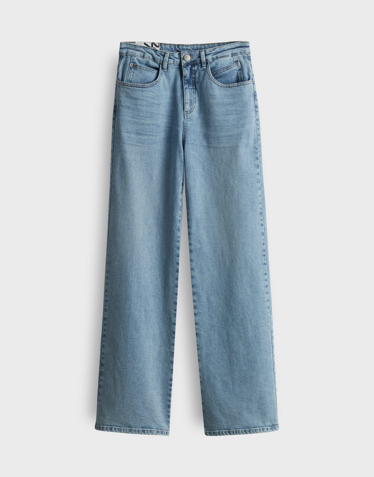Weite Jeans MIVY FRESH High Rise aus Spanish Cotton