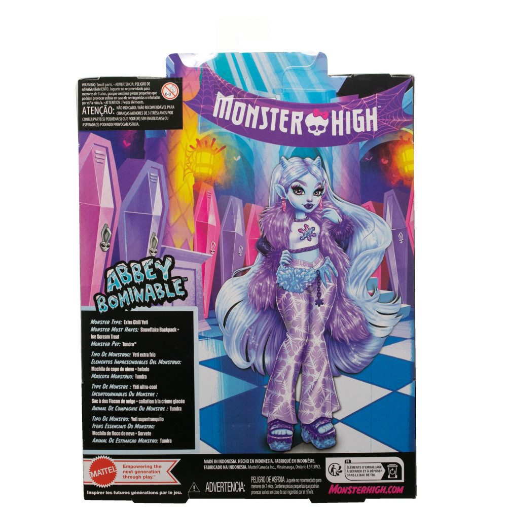 Mattel® Anziehpuppe Monster High Puppe Abbey Bominable