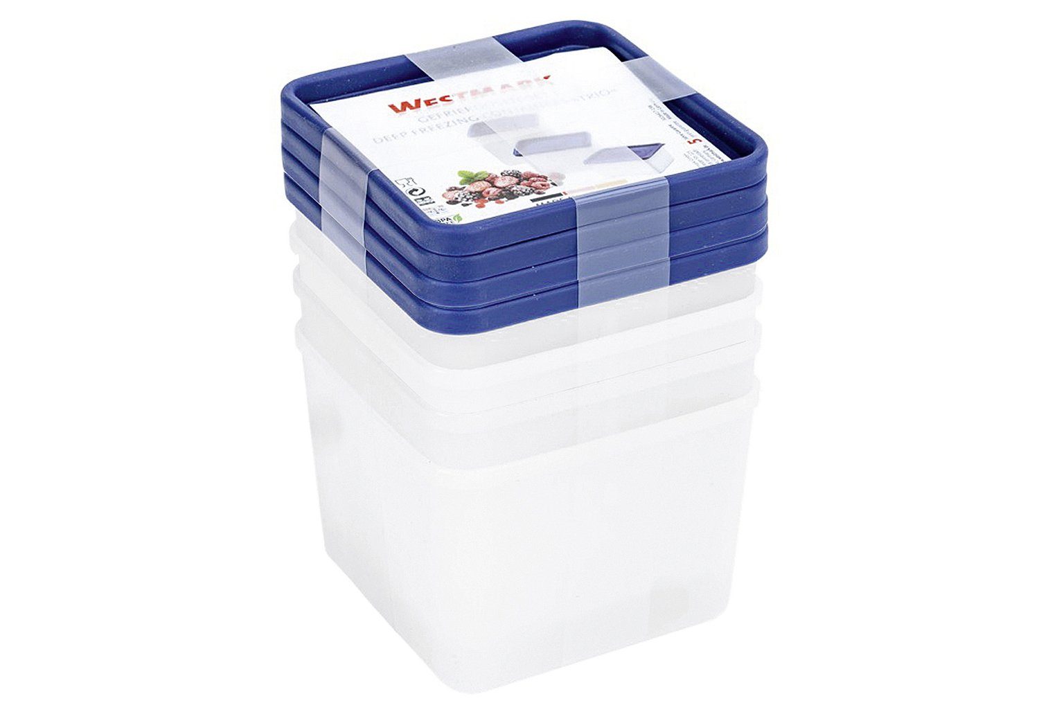 WESTMARK Frischhaltedose, Kunststoff, (4er Packung)