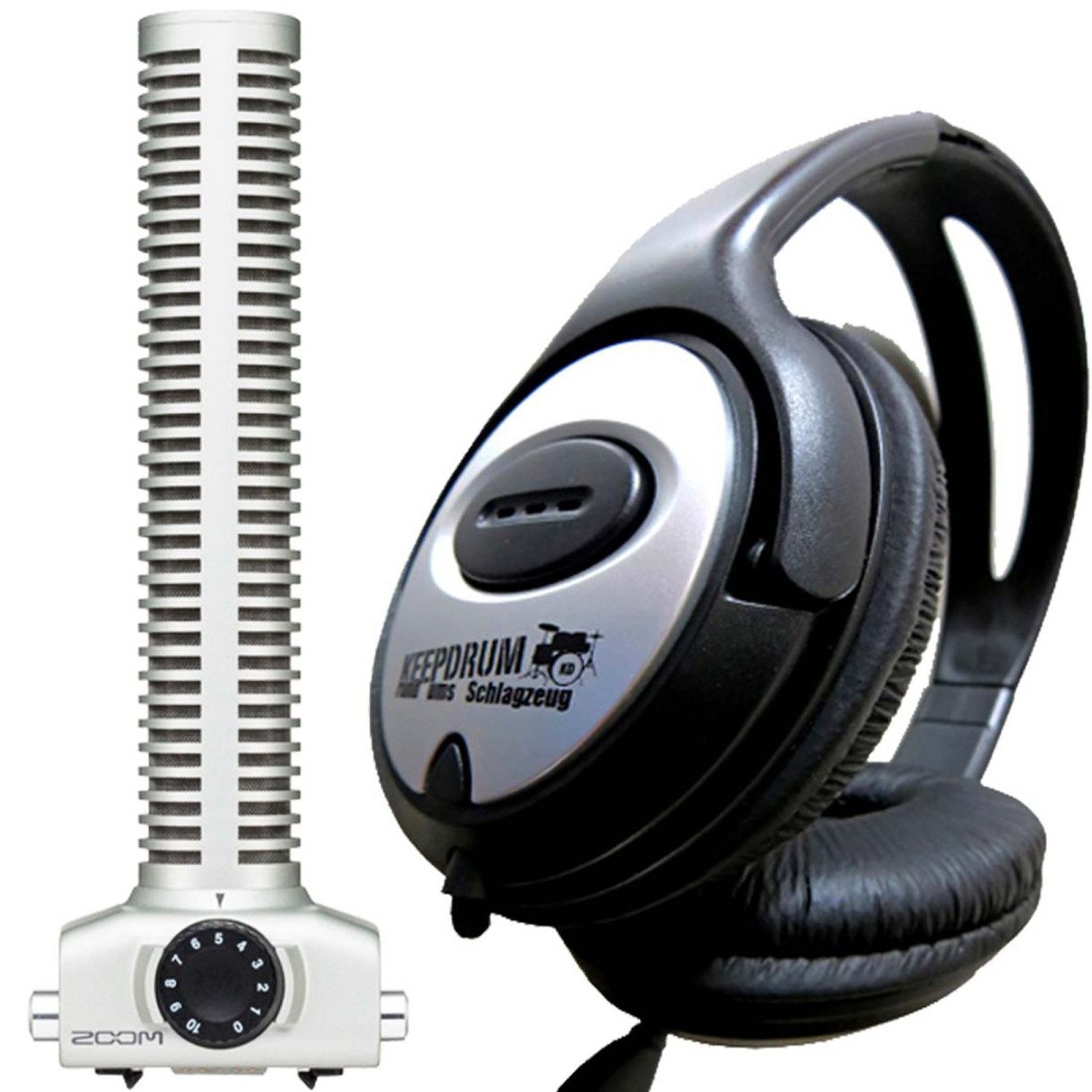 Zoom Audio Richtmikrofon Zoom SGH-6 Shotgun Video-Mic Capsule mit Kopfhörer (für H6 Recorder), mit Kopfhörer