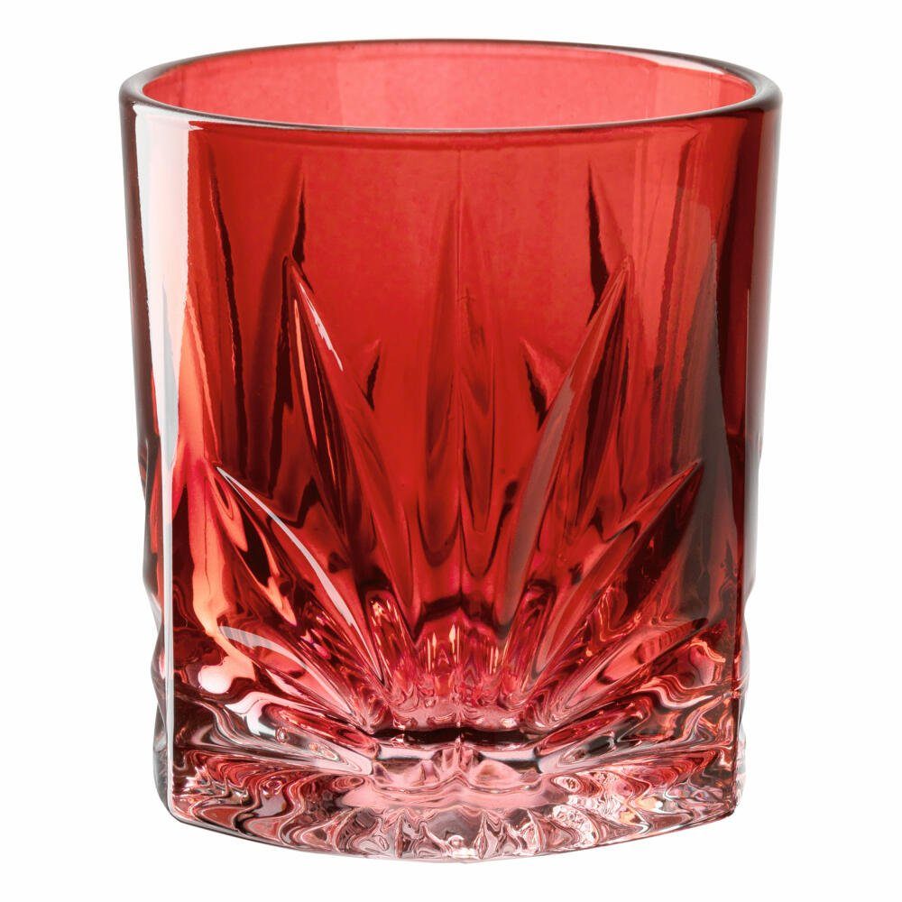 LEONARDO Glas Capri, 220 ml, Rot, Glas, lebensmittelgerecht online kaufen |  OTTO