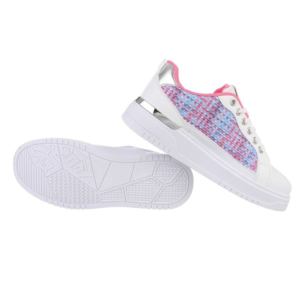 Ital-Design Damen Low-Top Freizeit Sneaker Keilabsatz/Wedge günstig online kaufen